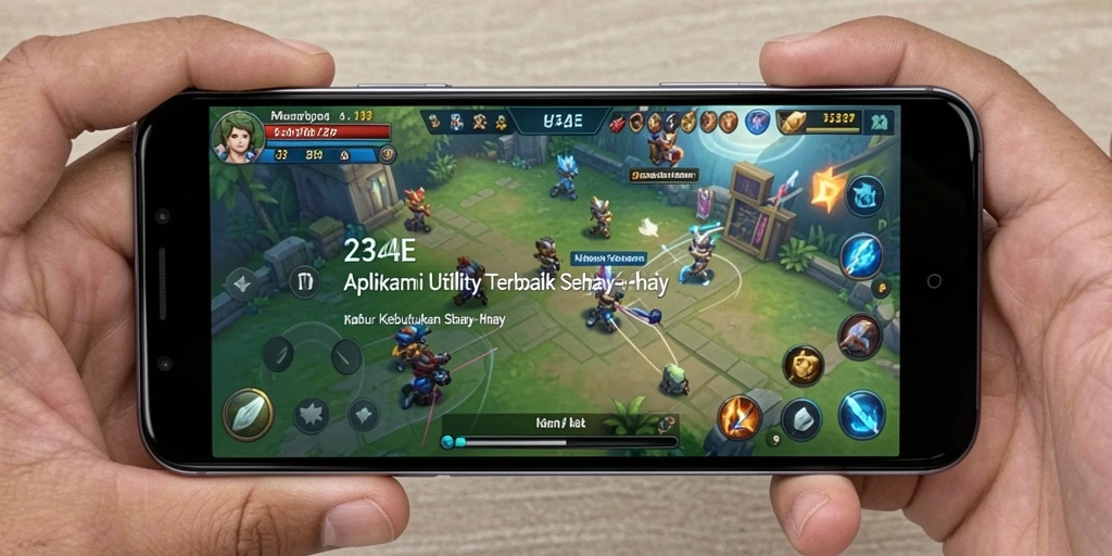 Screenshot utama 234E menampilkan antarmuka aplikasi yang intuitif.