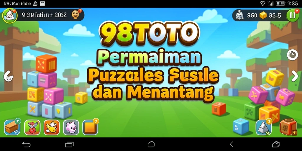 Tampilan gameplay seru dan menantang dari 98TOTO.