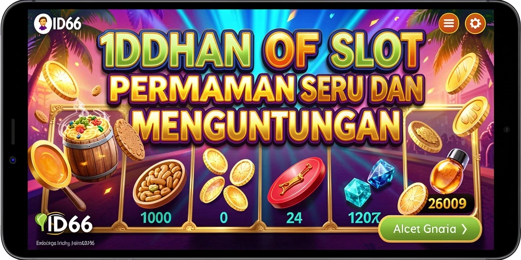 Tampilan gameplay yang memukau dari ID66 saat memutar mesin Slot.