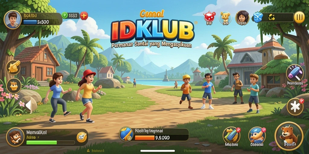 Tampilan gameplay menawan dari IDKLUB yang memikat.