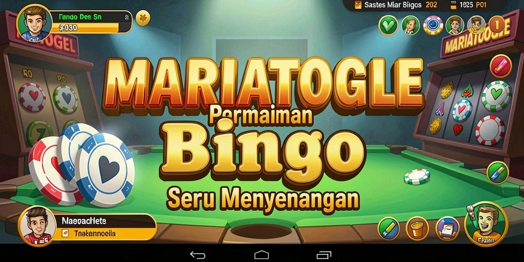 Tampilan gameplay MARIATOGEL yang seru dan menghibur.