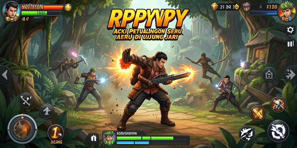 Tampilan gameplay seru dari RPYYY dengan aksi mendebarkan.